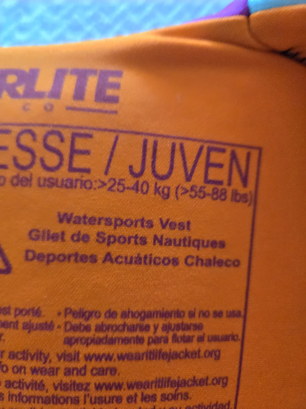 Hyperlite Youth Girls USCG Approved Life Vest Jacket (55-88) Lbs